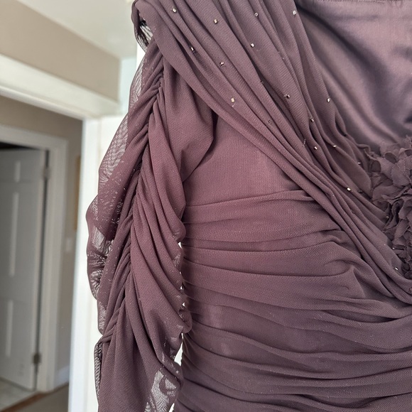 Vintage Plum Daymor Couture size 10 gown. - Picture 4 of 5